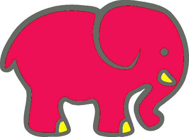 Pink elephant